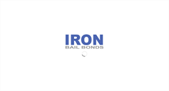 Desktop Screenshot of ironbailbonds.com